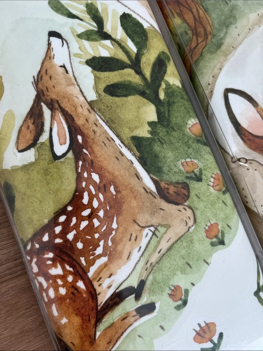 RoomMates Woodland Fox & Fawn Wall Decals - Brown, Green